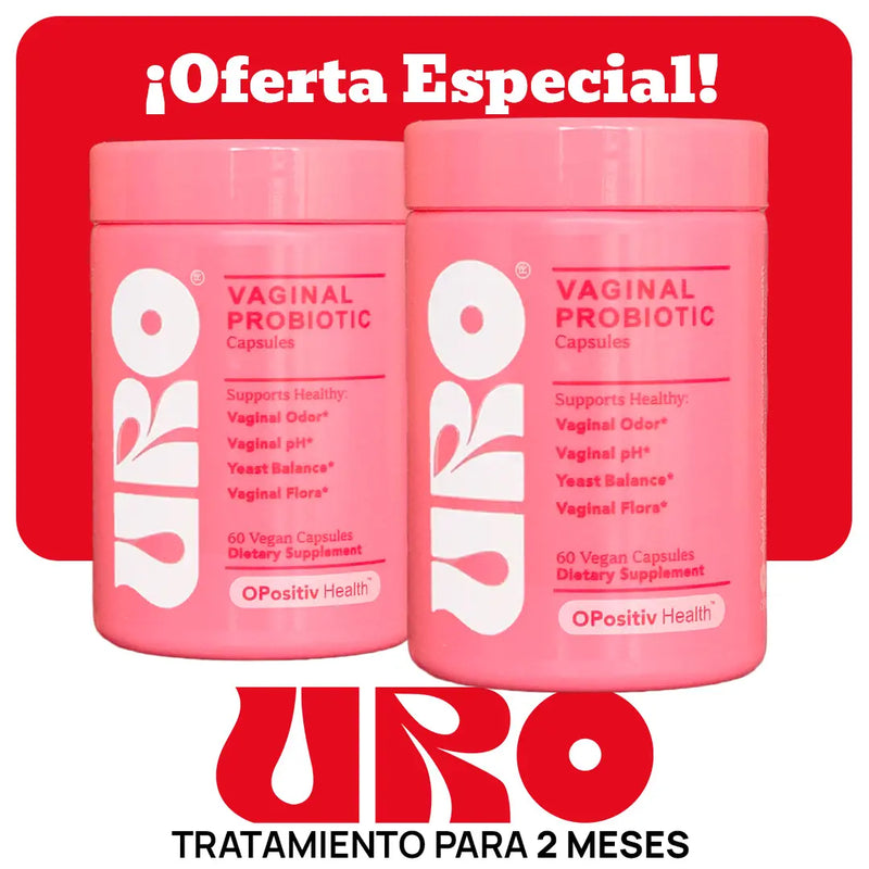 URO PROBIÓTICOS Tratamiento para 2 meses
