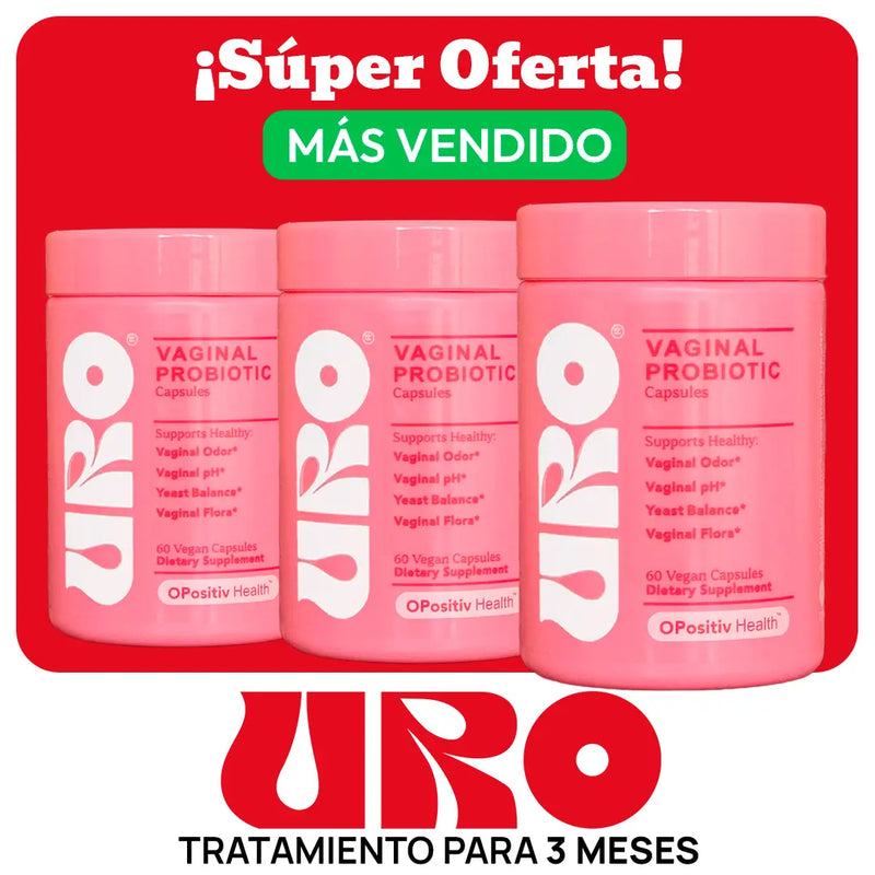 URO PROBIÓTICOS Tratamiento para 3 meses